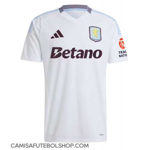 Camisa de time de futebol Aston Villa Replicas 2º Equipamento 2024-25 Manga Curta